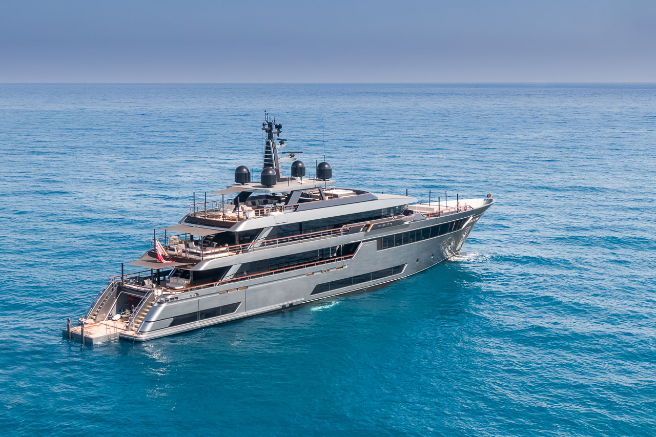 Name: Fifty (Riva 50)Length: 50mWorld's largest yacht number: >200Shipyard: RivaPrice: 29 950 000€